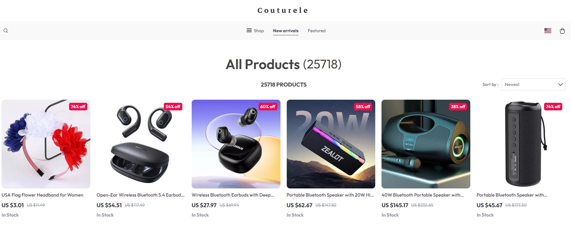  couturele.com 10% Offer All Products