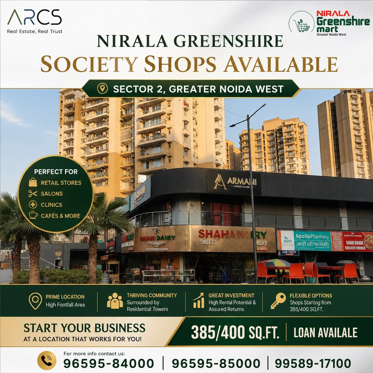  Premium Society Shops for Sale | Nirala Greenshire Mart