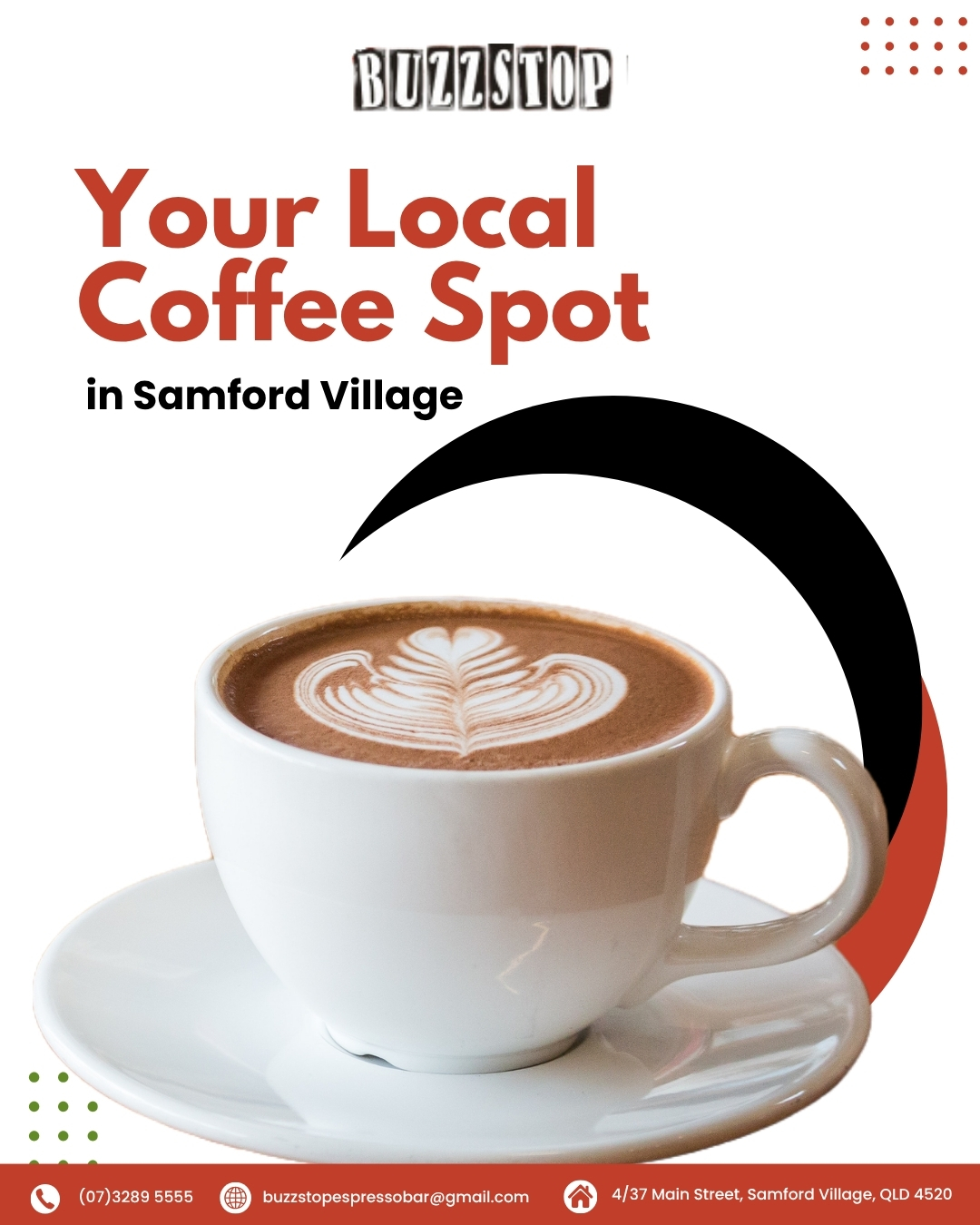  Your Local Coffee Spot in Samford Village