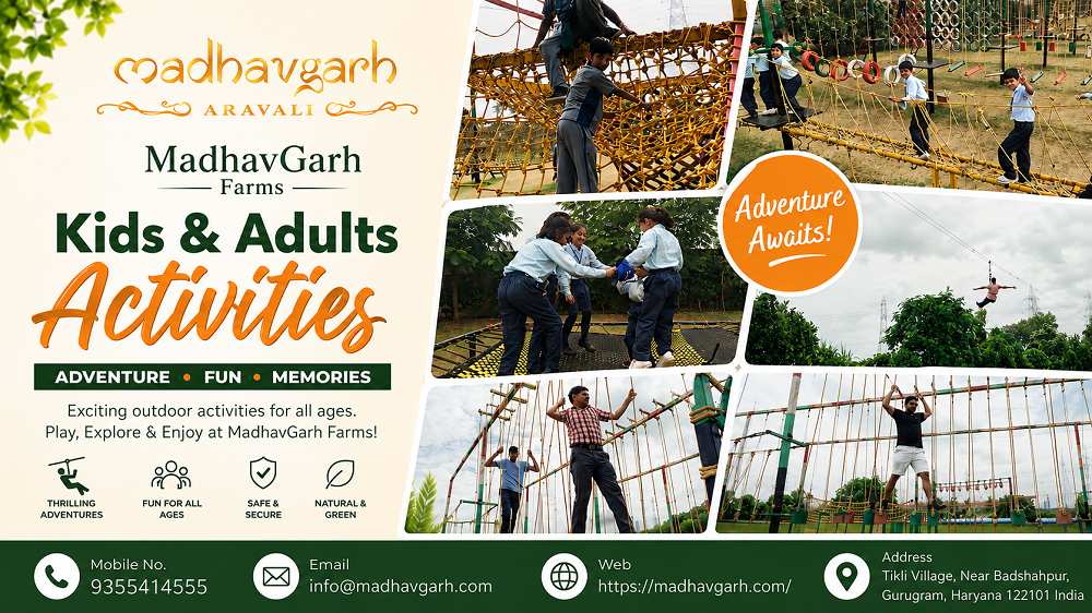  Best Adventure Park Near Delhi