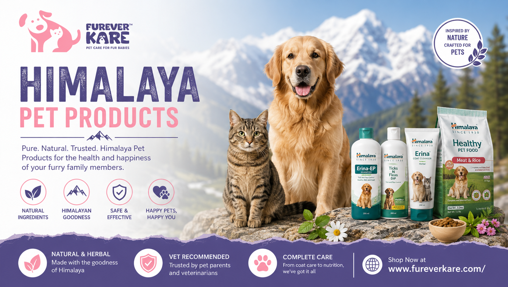  Himalaya Pet Products & Healthy Pet Food | Furever Kare
