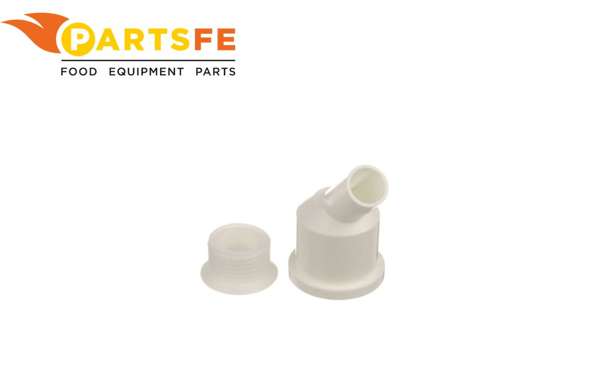  True E810208 Refrigerator White Plastic Elbow Drain