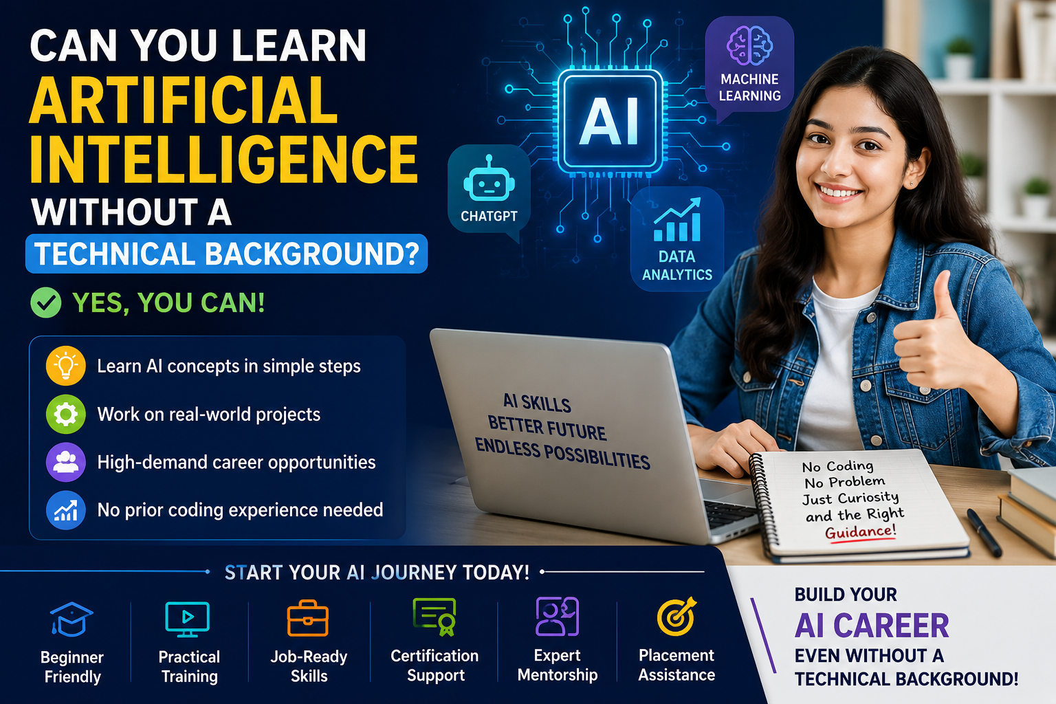  Can You Learn Artificial Intelligence Without a Technical Background?