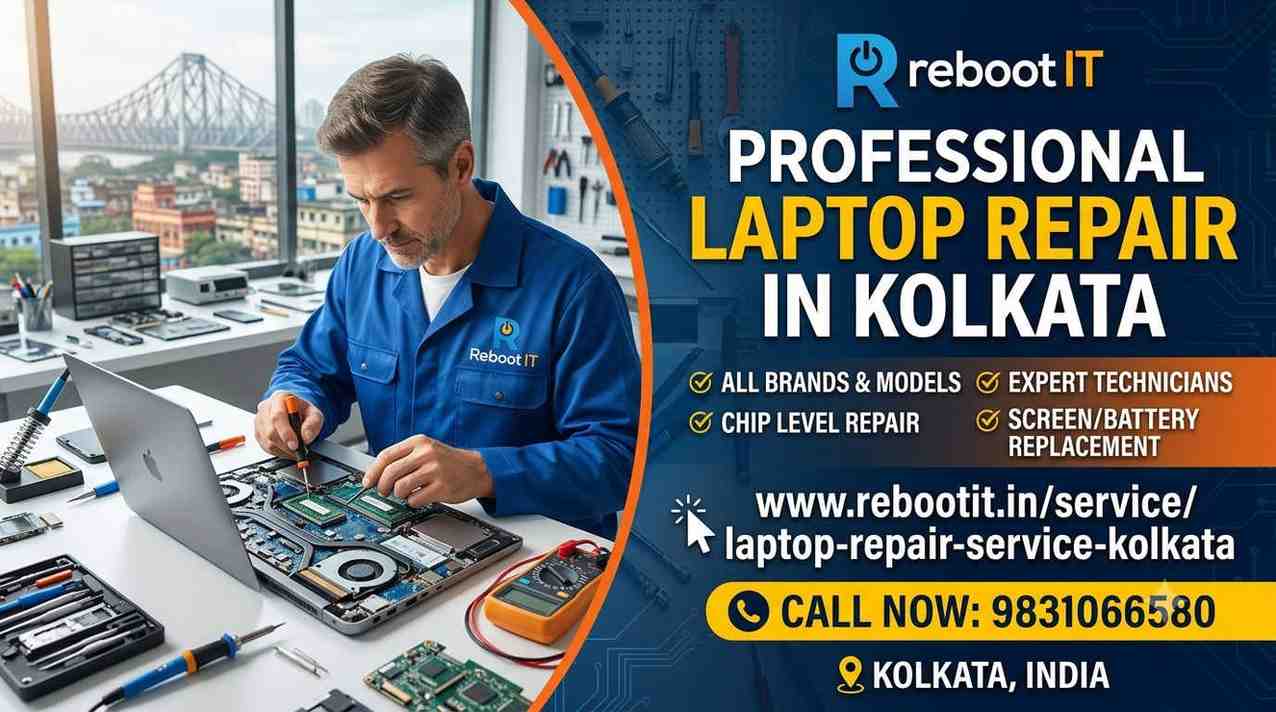  Stuck with a Broken Device? Get Fast, Reliable Laptop Repair in Kolkata