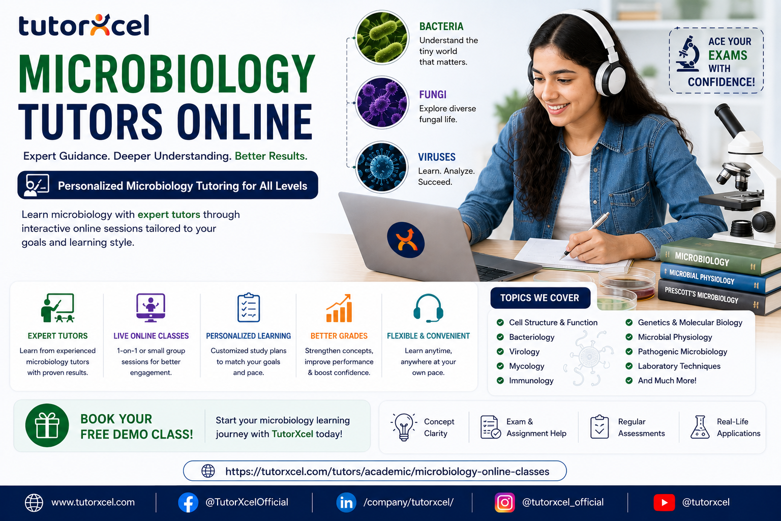  TutorXcel Microbiology Tutors Online for Students