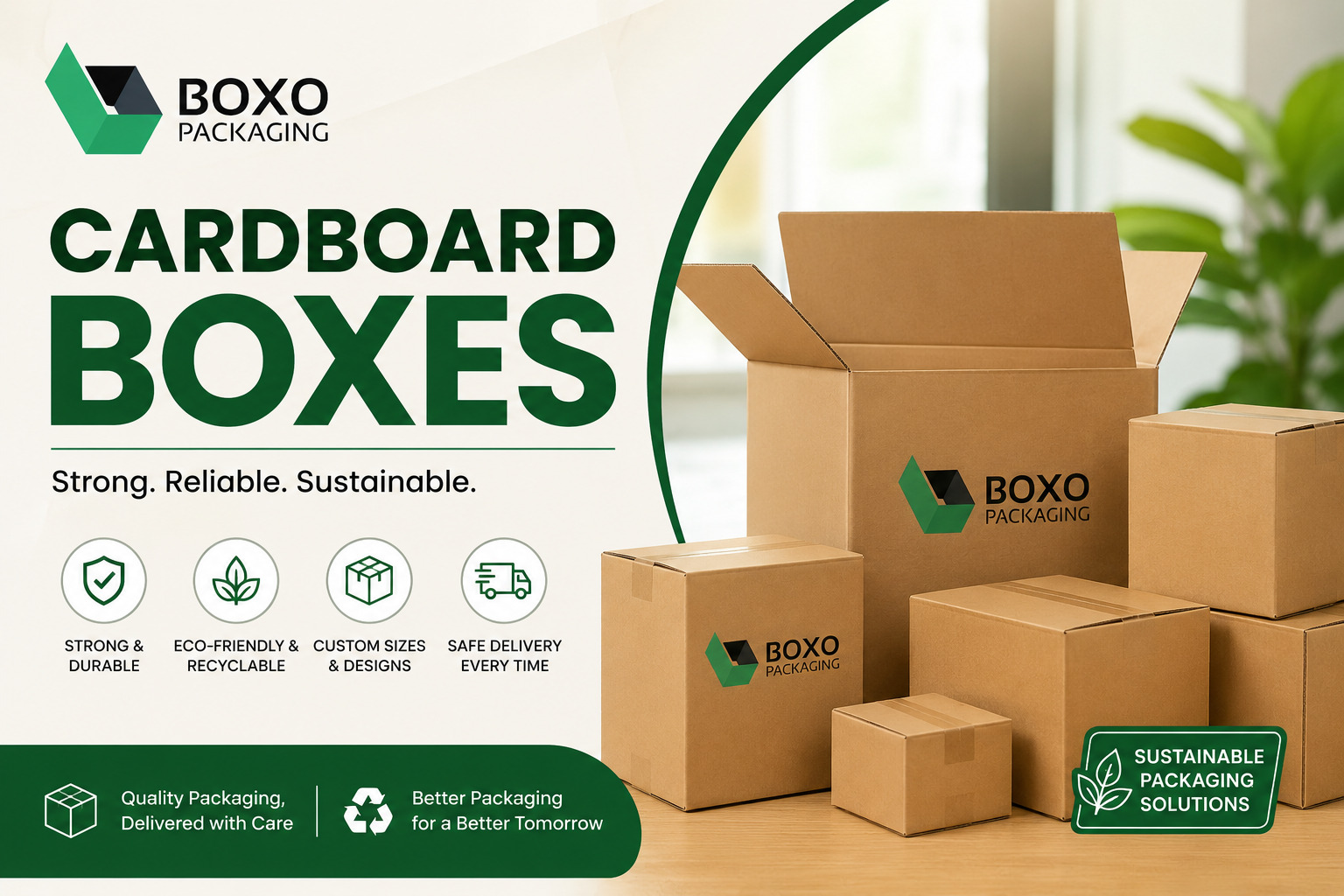  Cardboard Boxes | Custom Packaging Solutions by Boxo Packaging