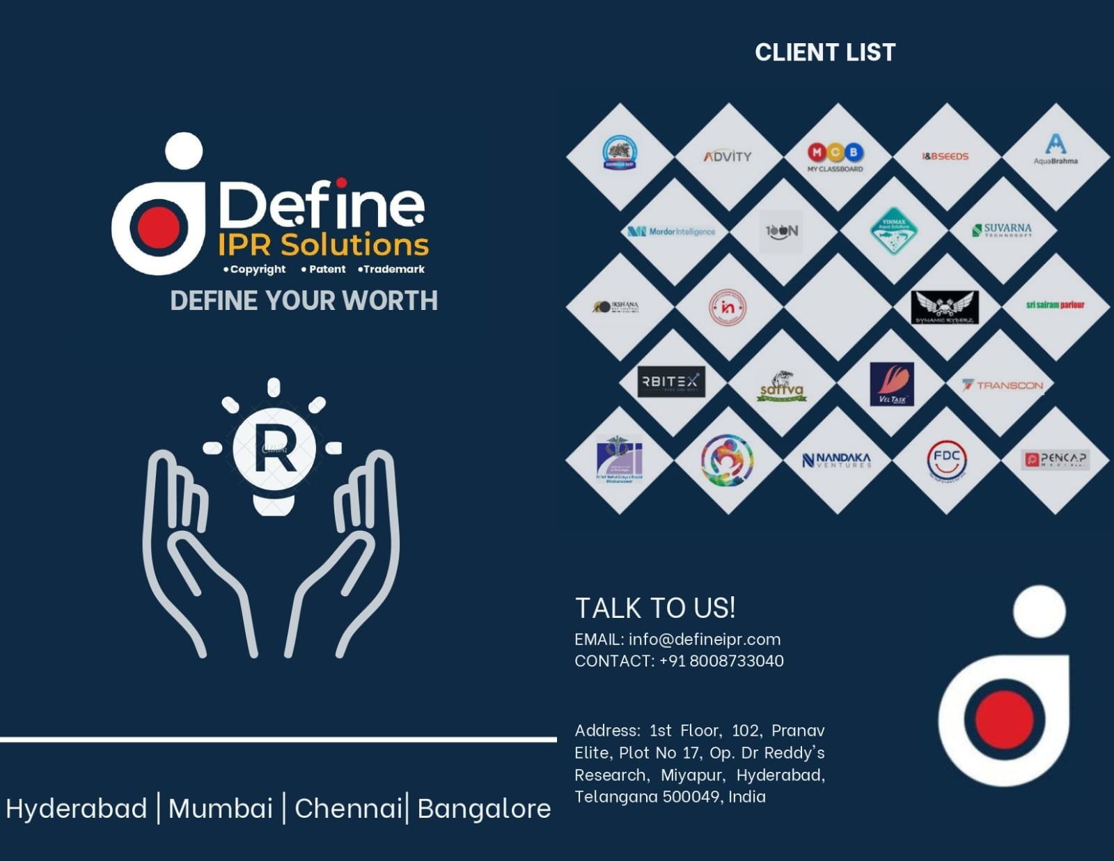  Company Registration & Trademark Registration Services by Define IPR Solutions