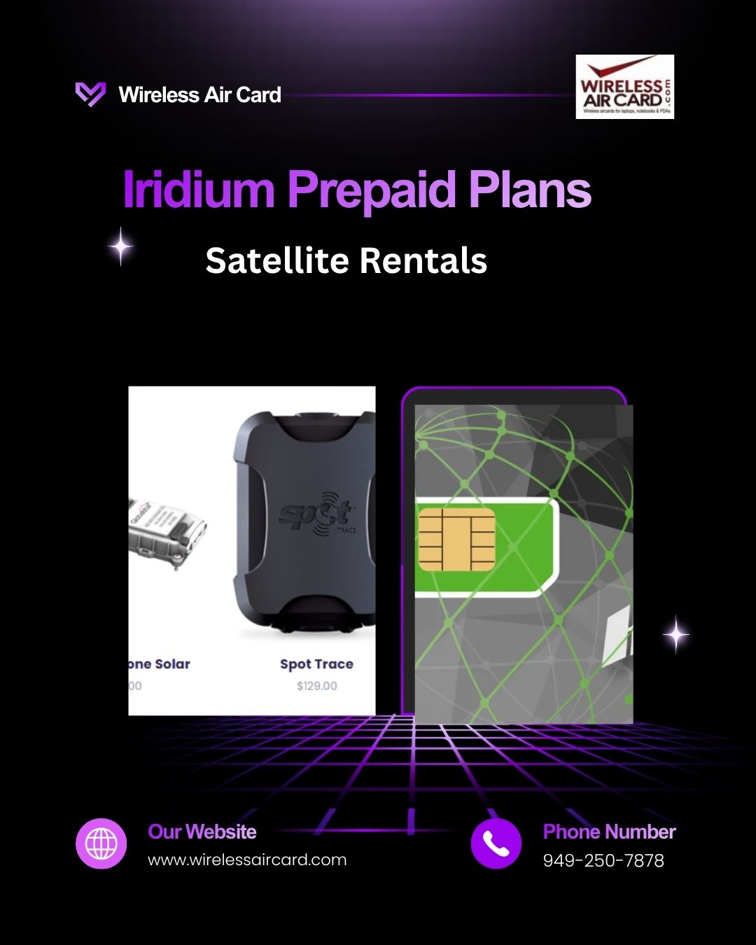  Iridium Prepaid Plans and Satellite Rentals in Orange County