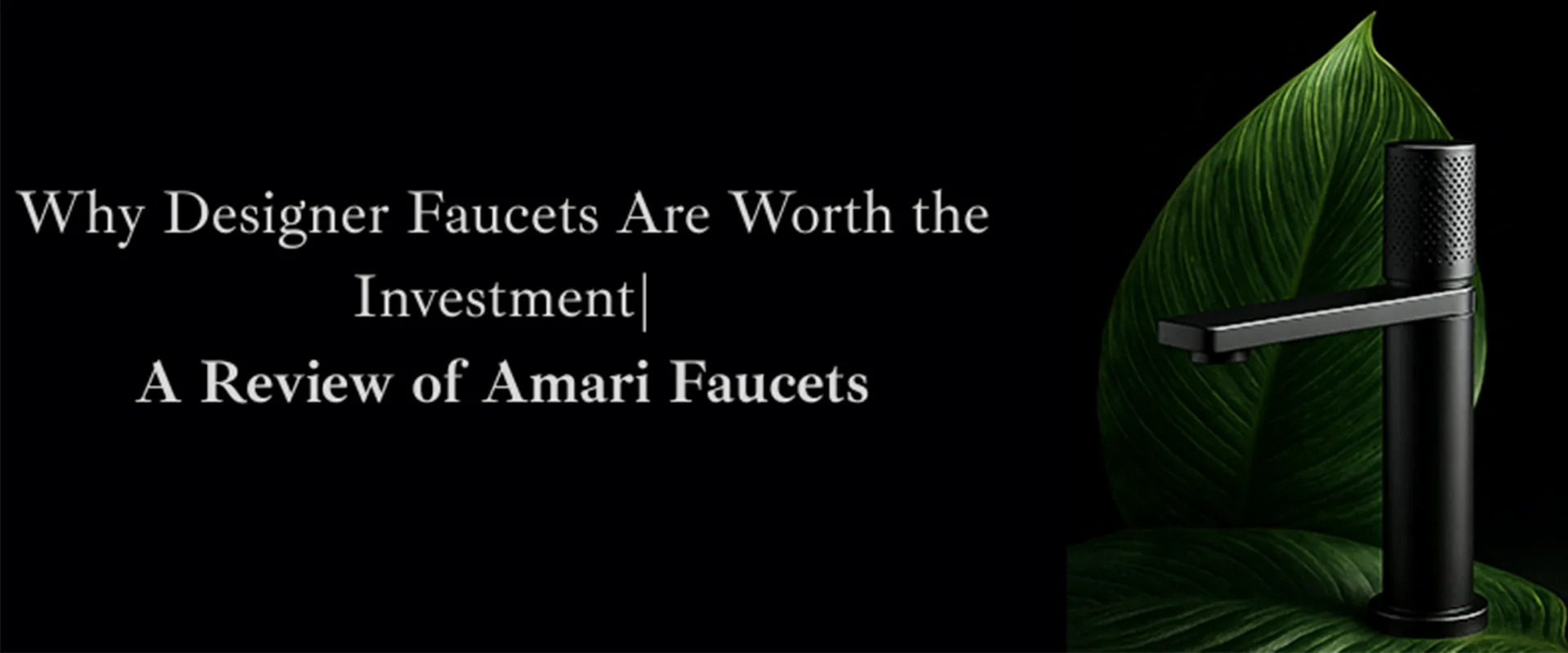  High-Quality Bathroom Faucet Fittings by Amari