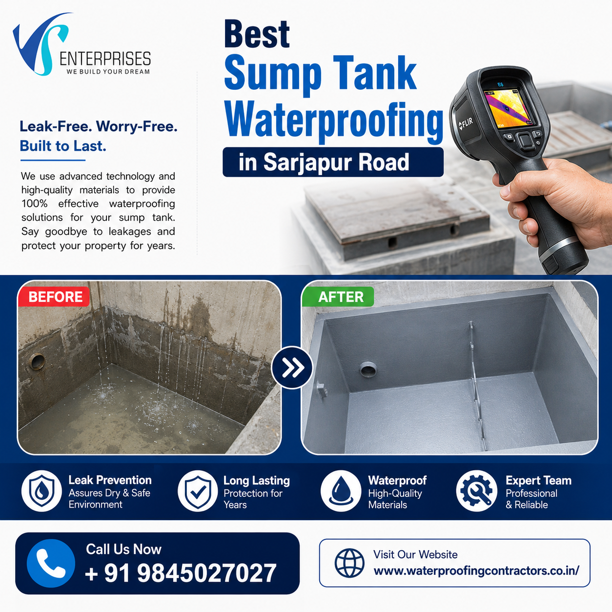  Best Sump Tank Waterproofing in Sarjapur Road