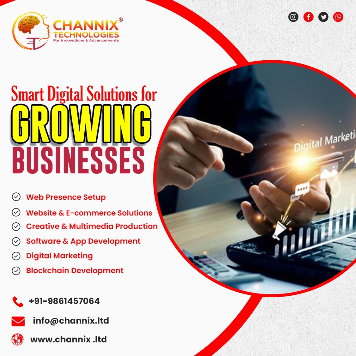 Website Redesign & Upgradation Services India | Channix