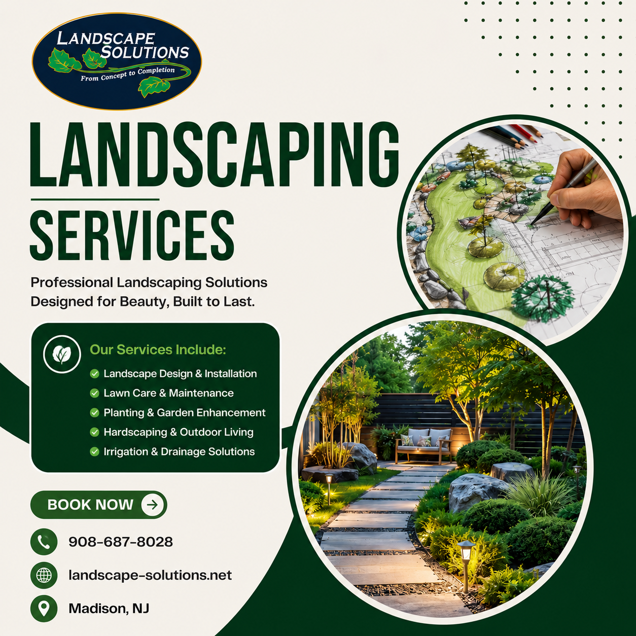  Landscaping in Madison NJ