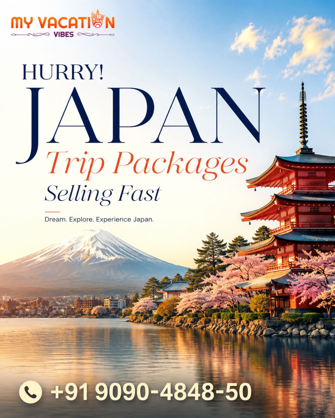  Hurry! Japan Trip Packages Selling Fast +91 9090-4848-50