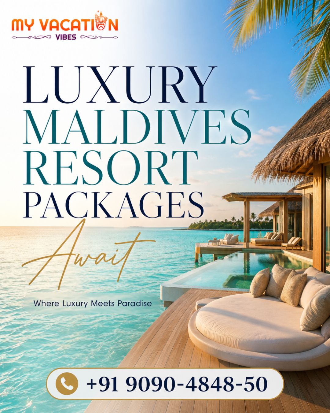  Luxury Maldives Resort Packages Await +91 9090-4848-50