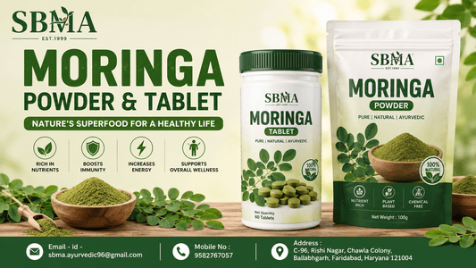  Moringa powder and tablet