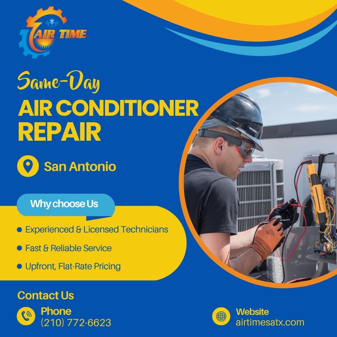  Air Conditioner Repair Same-Day in San Antonio