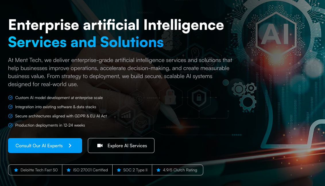  Artificial Intelligence Services for Business Innovation & Automation