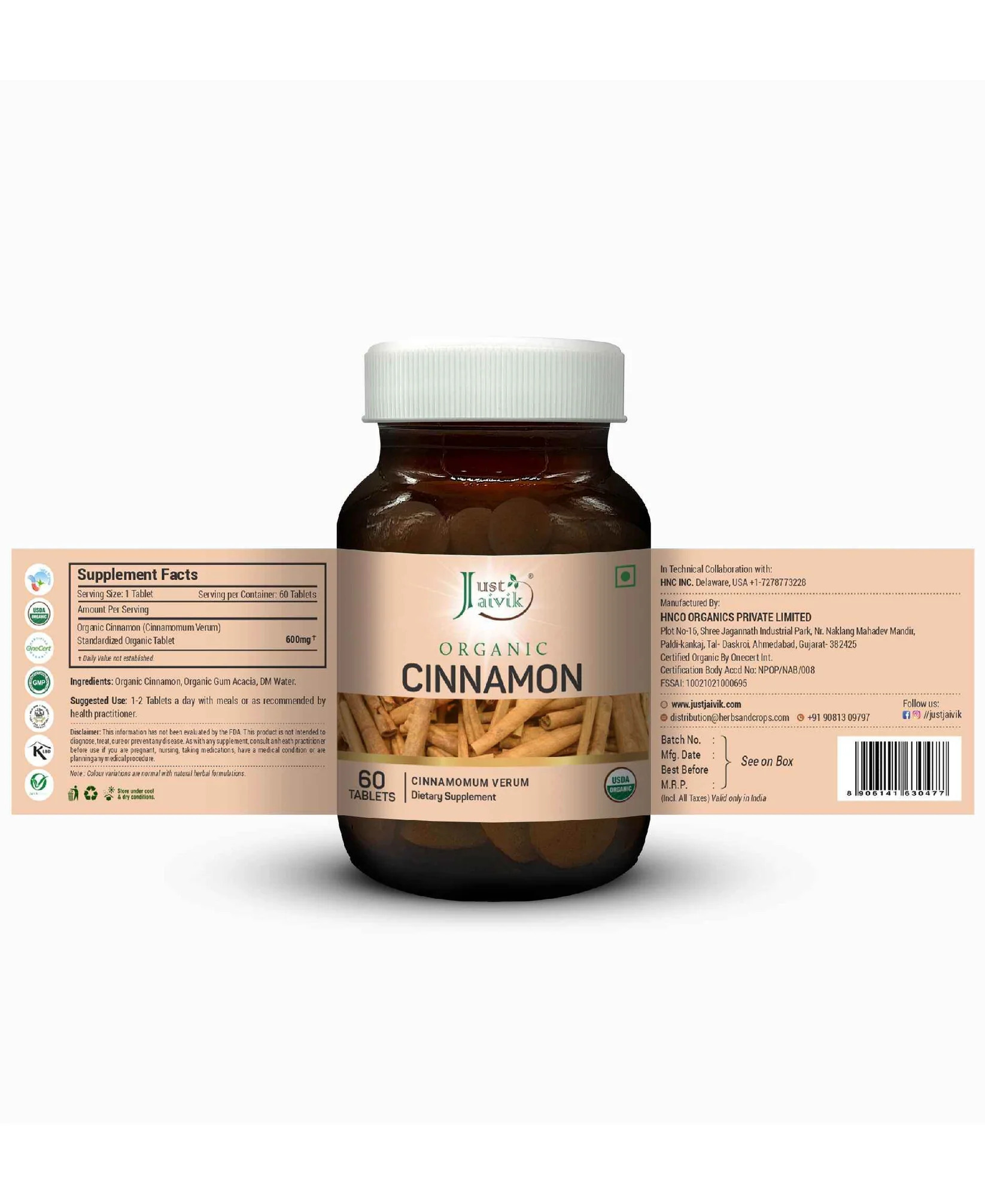  Buy Cinnamon Tablets | Organic Cinnamon Supplement