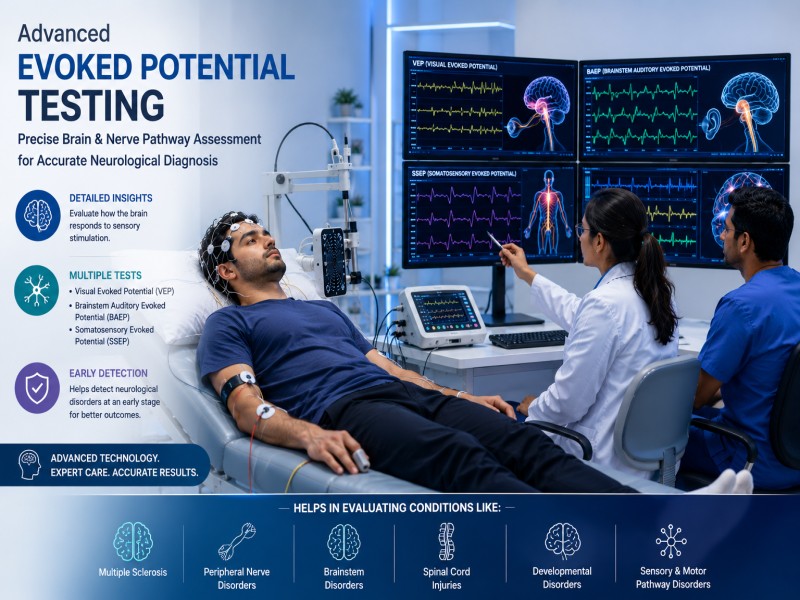  Evoked Potential Testing in Gurugram | VEP, BAEP & SSEP Evaluation