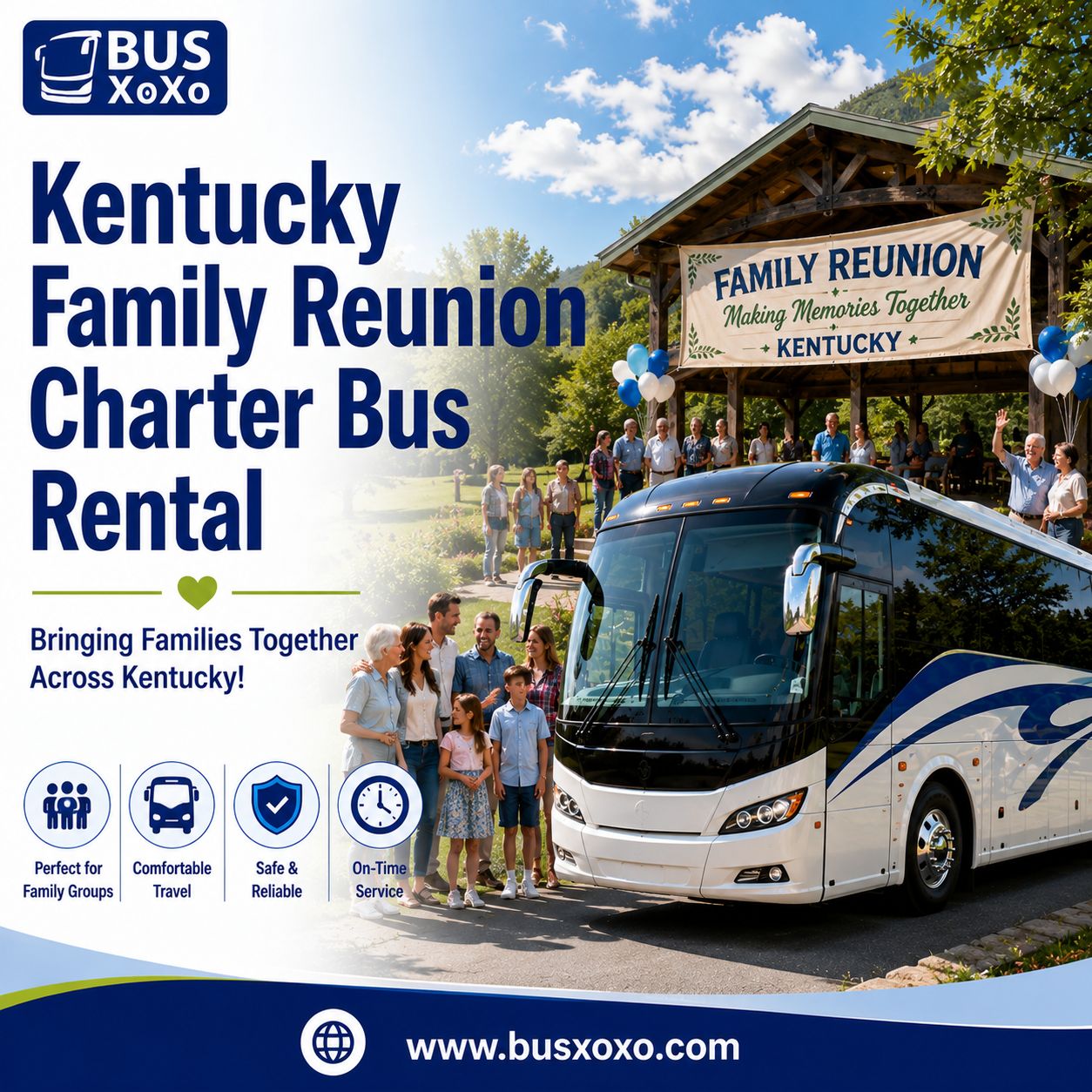  Kentucky Family Reunion Charter Bus Rental