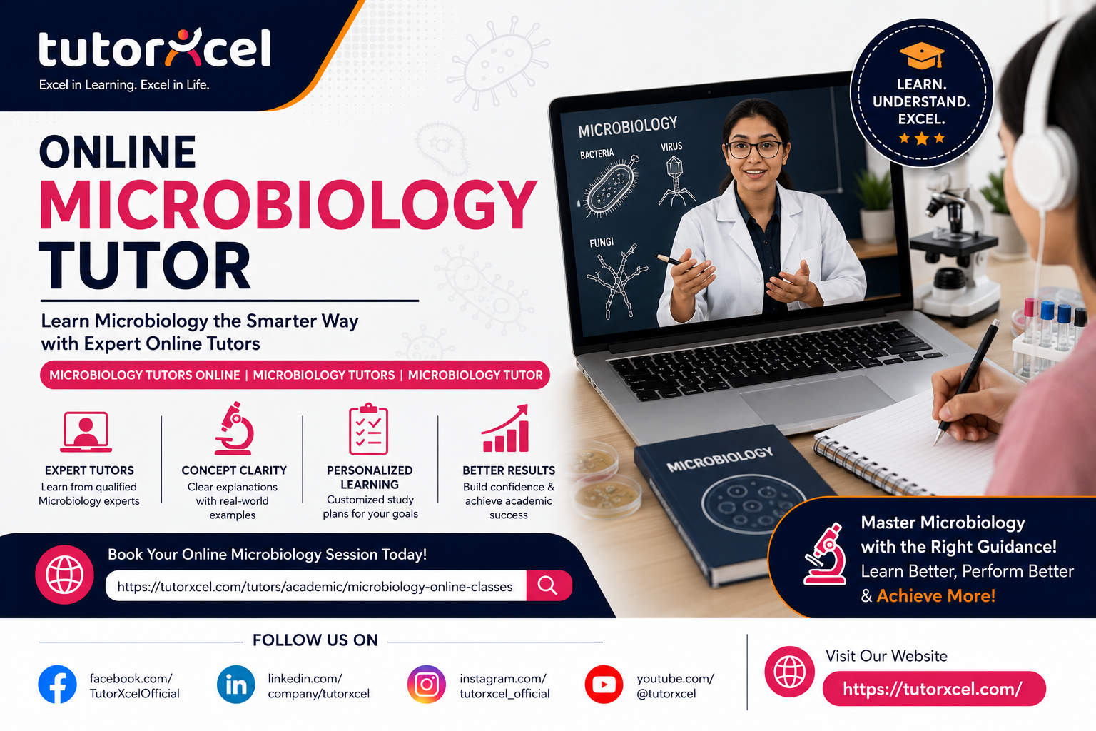  TutorXcel Microbiology Tutors Online for Students