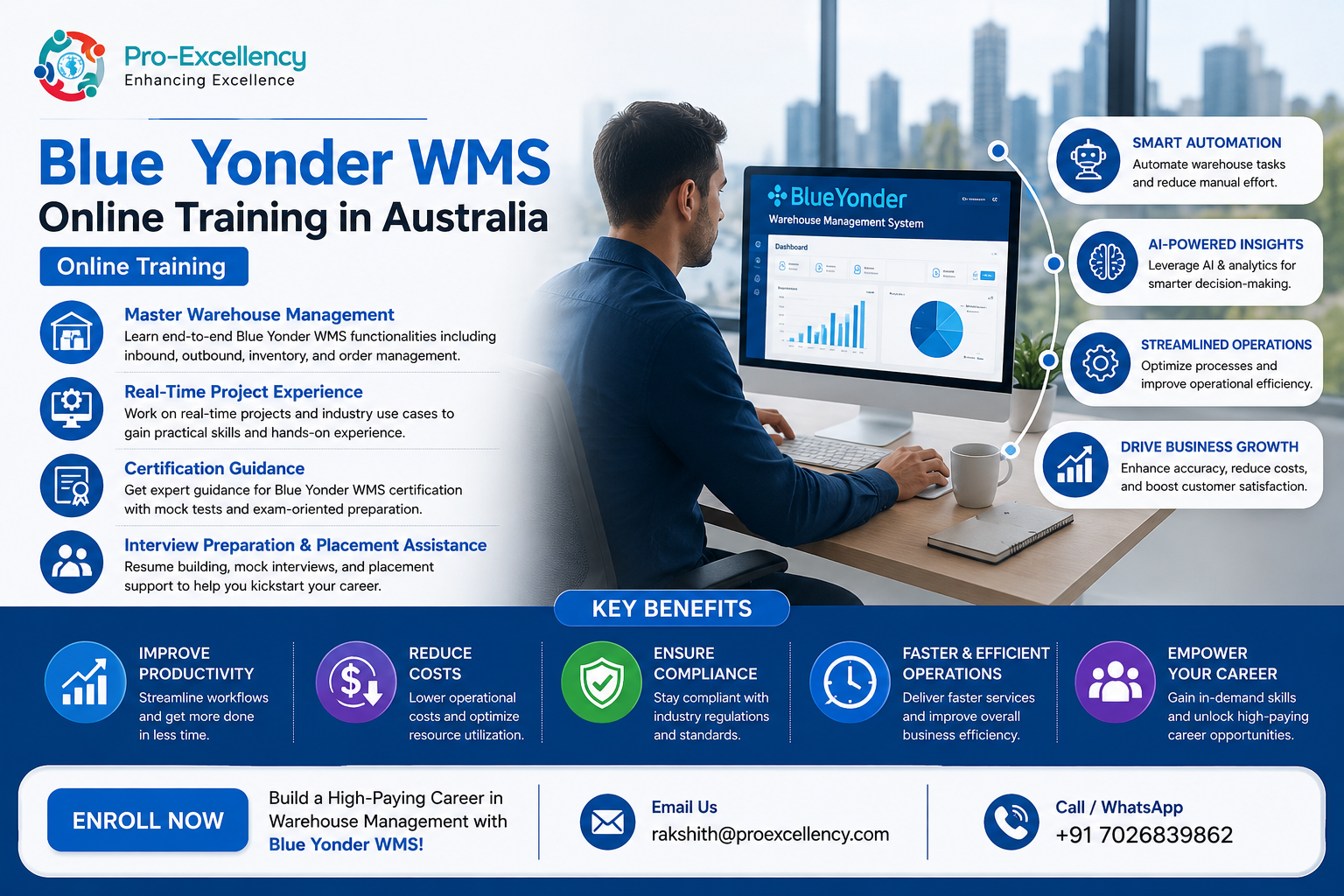  Master Blue Yonder WMS Online Training in Australia