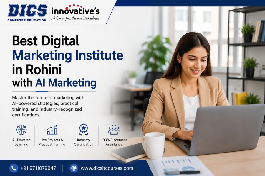  Digital Marketing Course in Rohini with Certification & Placement