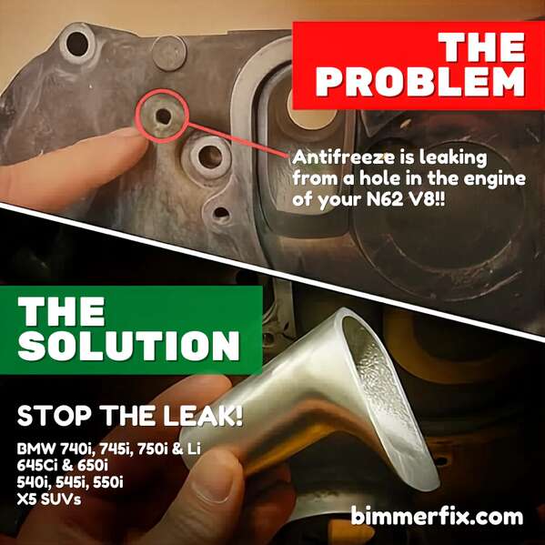  Inside the BMW N62 Coolant Pipe Design Flaw & Weep Hole Leak