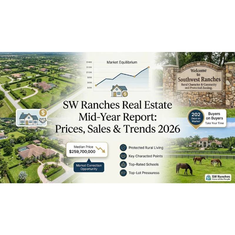  SW Ranches Real Estate Mid-Year Report 2026: Prices, Sales & Market Trends