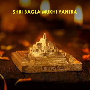  Shri Baglamukhi Yantra Brass by Dhwani Astro