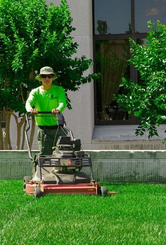  Hire a professional spring and fall yard clean up services Oklahoma.