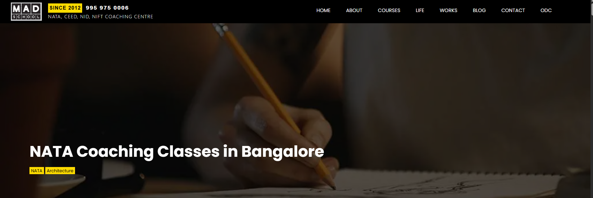  NATA Online Coaching in Bangalore | Live Interactive Classes