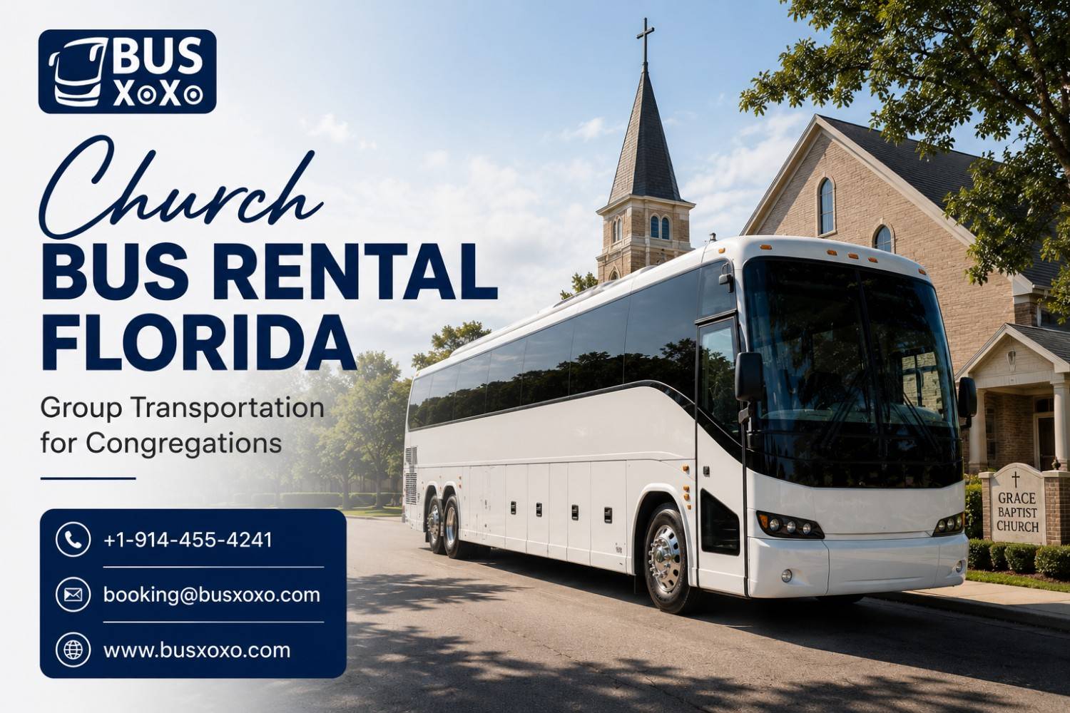  Church Bus Rental Florida Group Transportation for Congregations