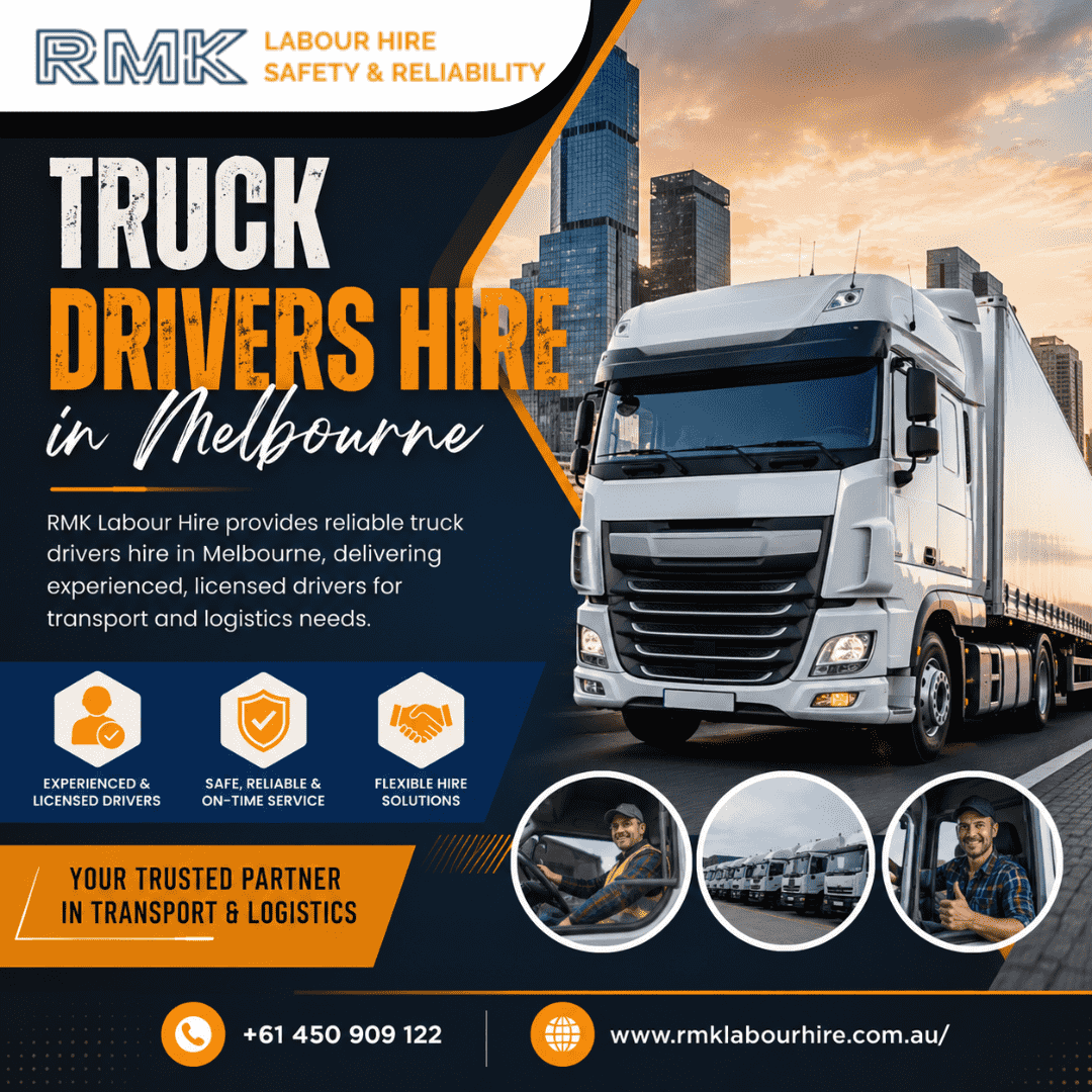  Truck Drivers Hire in Melbourne