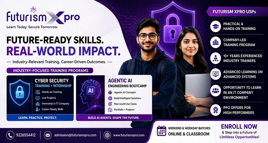  Futurism Xpro - Company Led Cyber Security & Agentic AI Training Program