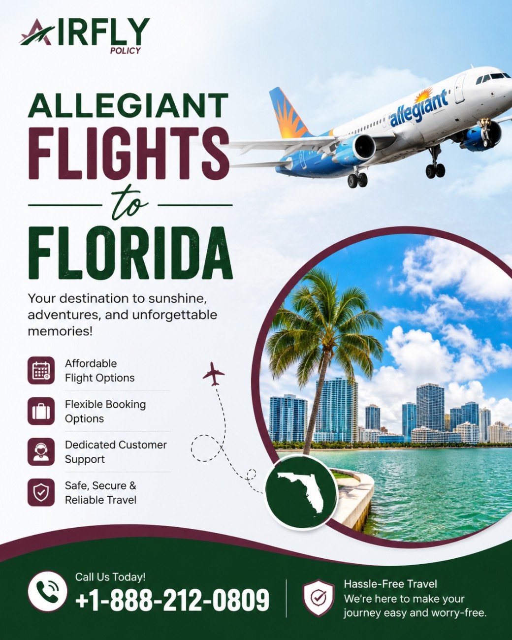  Allegiant Flights to Florida | Affordable Florida Flight Deals & Booking Assistance