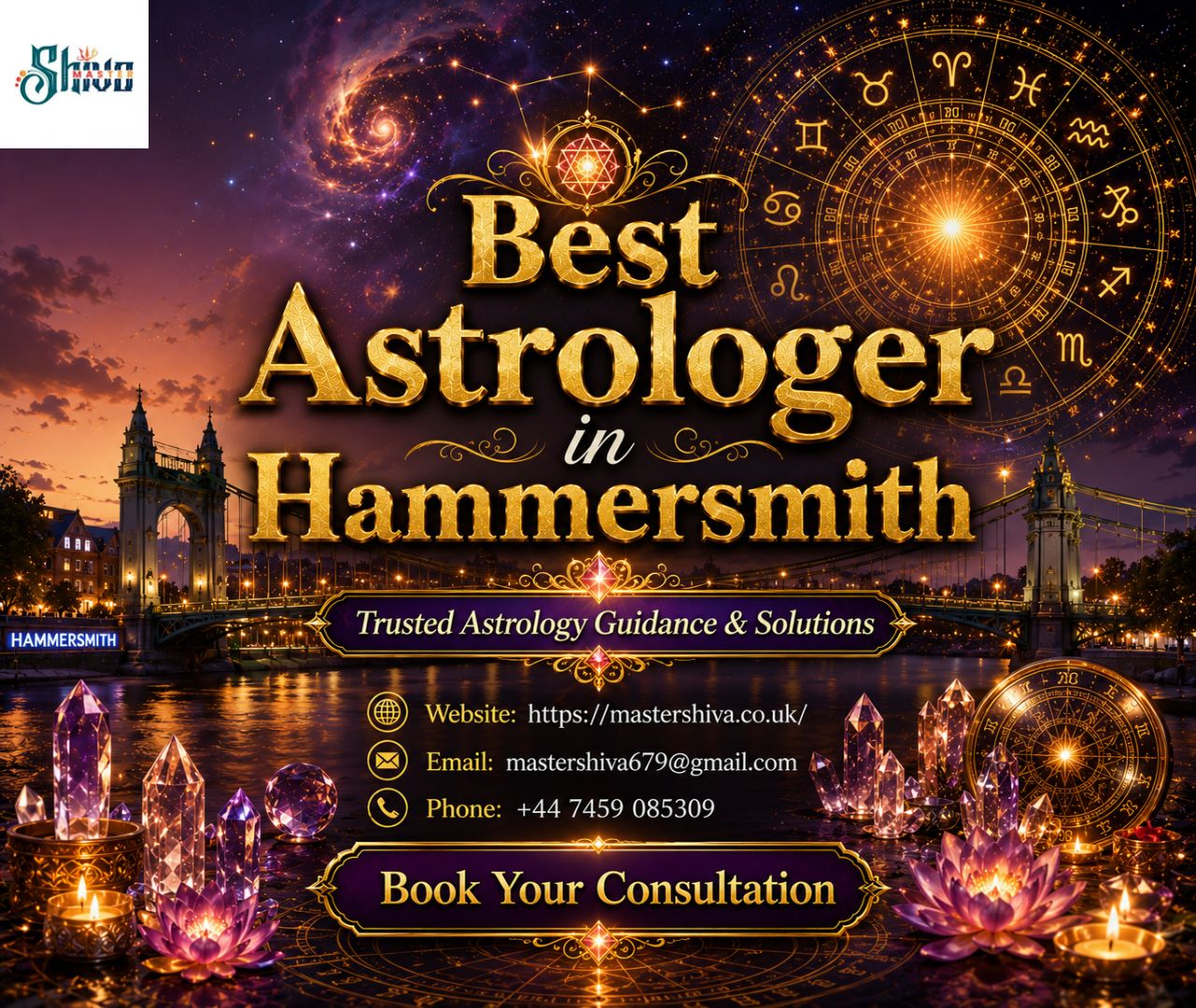  Best Astrologer in Hammersmith | Trusted Astrology Guidance