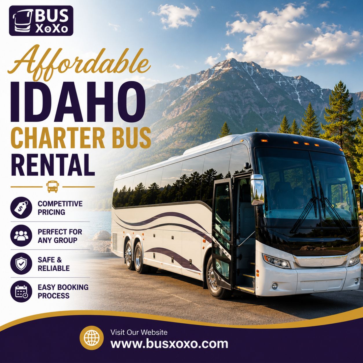 Affordable Idaho Charter Bus Rental