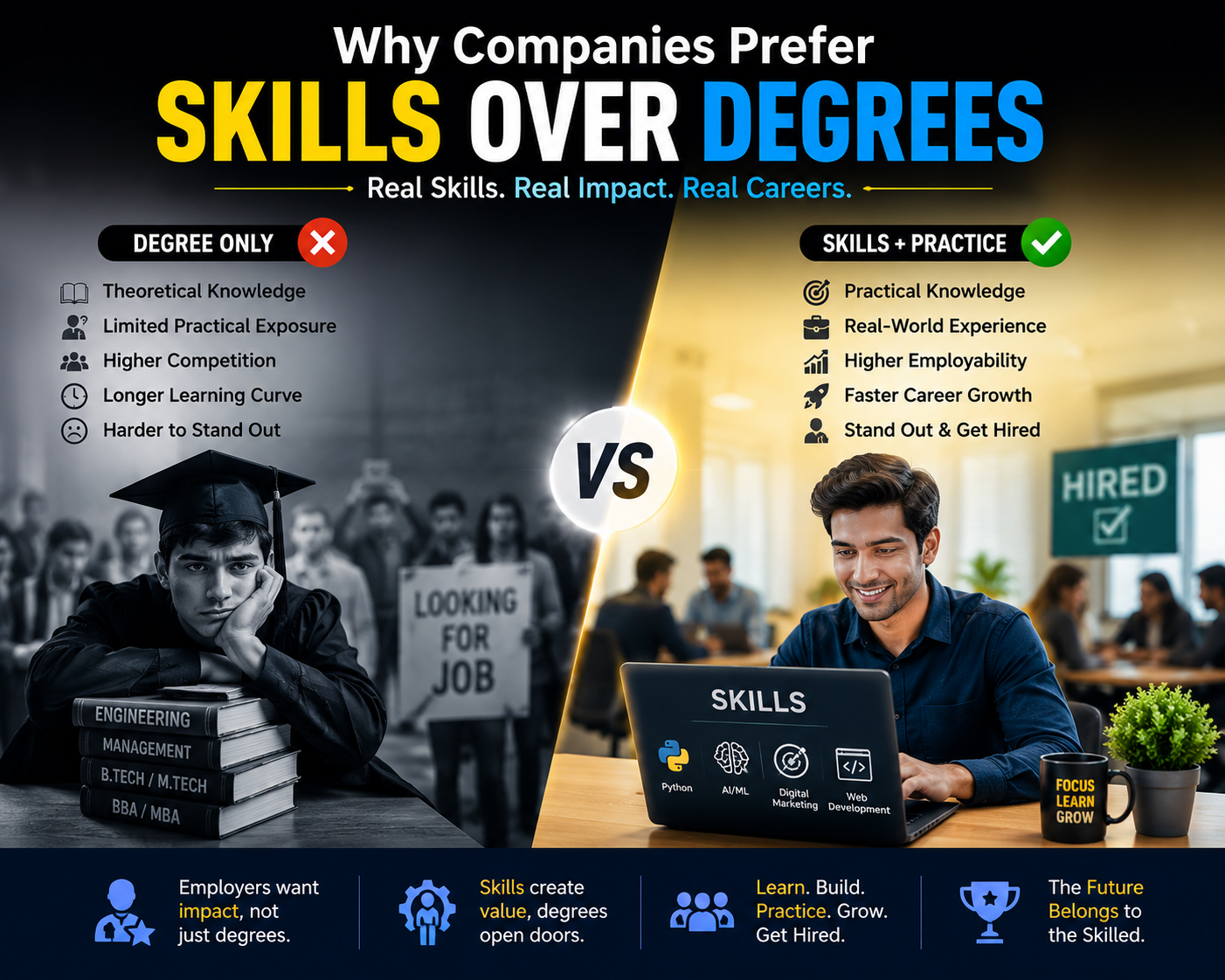  Why Companies Prefer Skills Over Degrees