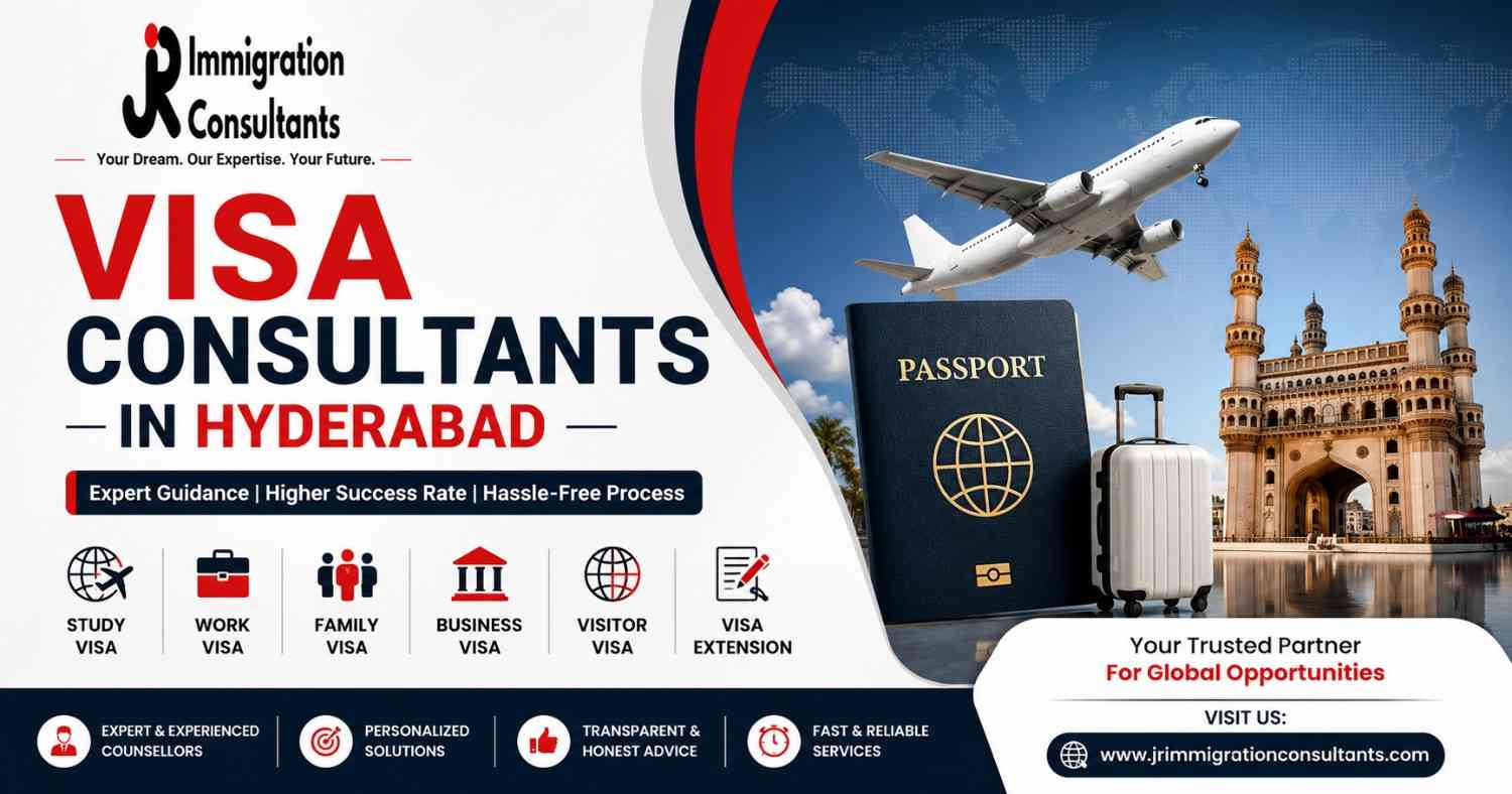  Trusted Visa Consultants In Hyderabad – JR Immigration Consultant