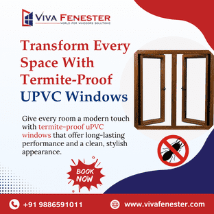  Termite Proof Wholesale UPVC Windows in Bangalore