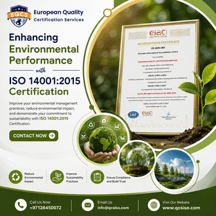  ISO 14001: 2015 certification in Dubai