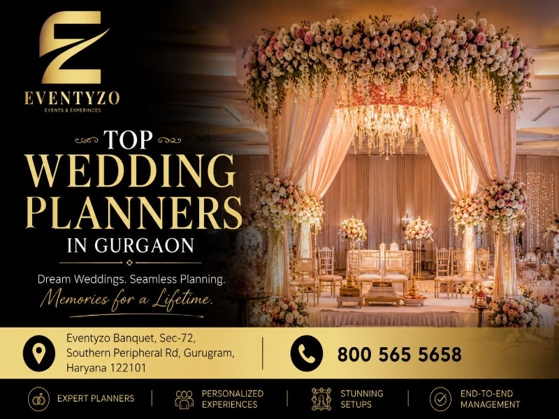  Top Wedding Planners in Gurgaon for Well-Organized Wedding Celebrations