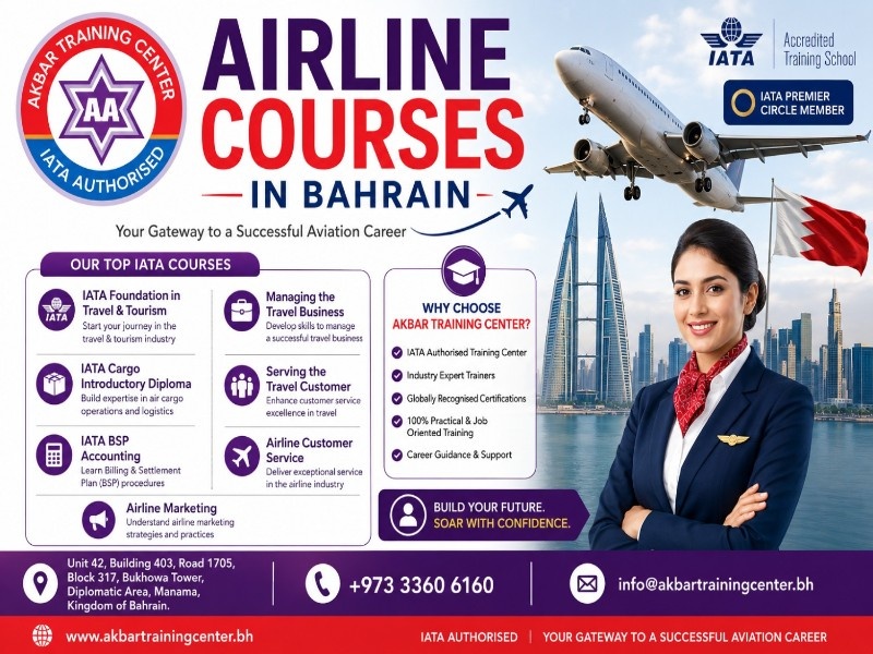  Airline Courses in Bahrain | Professional Aviation Training