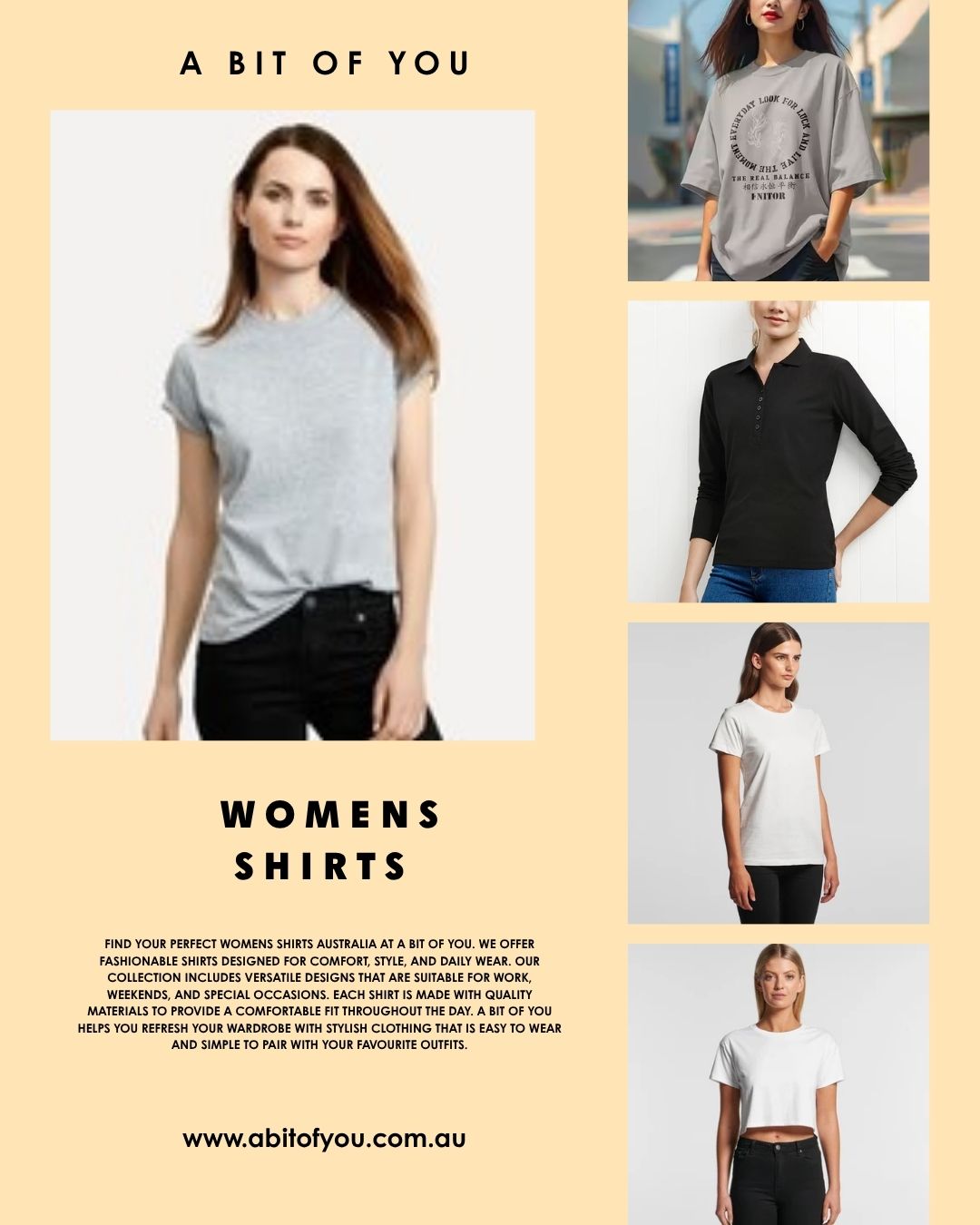  Shop Womens Shirts Australia Online at A Bit Of You