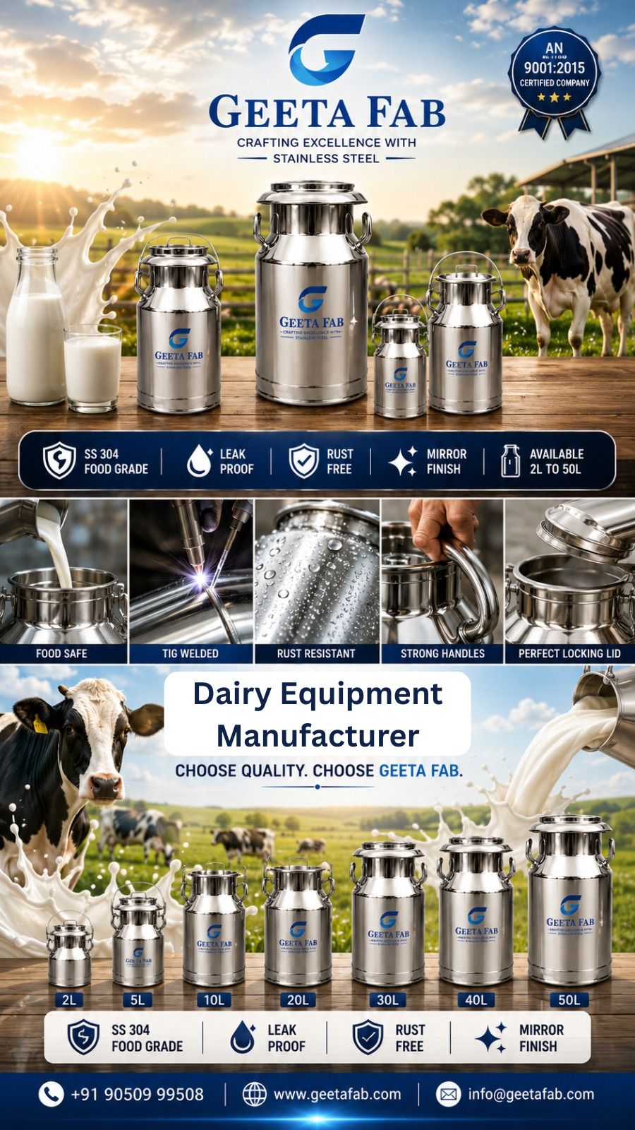  Milk Dairy Equipment | Quality Dairy Equipment Manufacturer