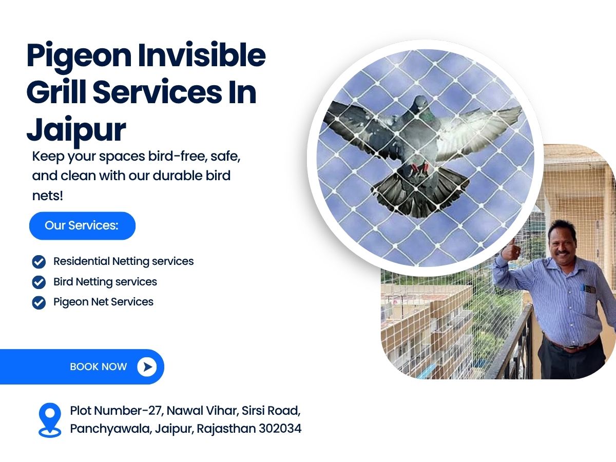  Reliable Pigeon Invisible Grill Services in Jaipur