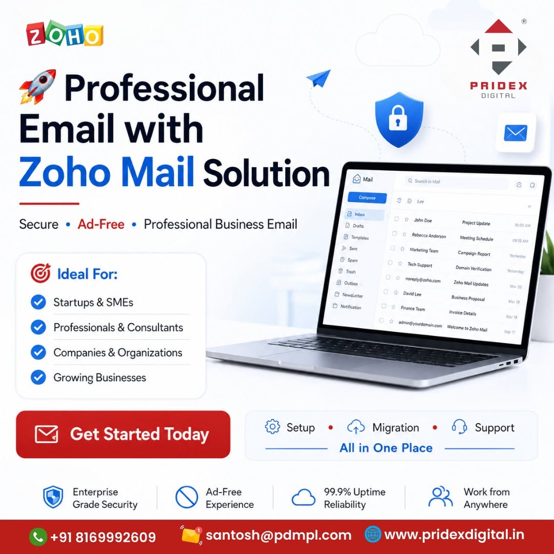  Zoho Mail provider Navi Mumbai