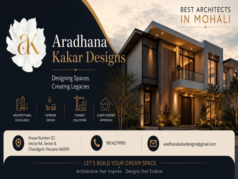  Best Architects in Mohali for Modern Residential & Commercial Designs