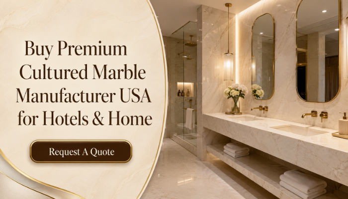  Buy Premium Cultured Marble Manufacturer USA for Hotels & Home